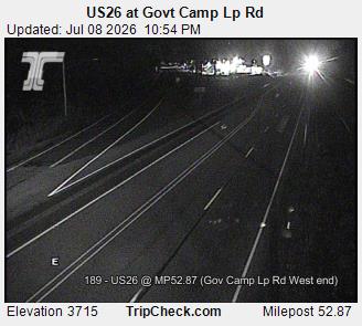US26 at Govt Camp Lp Rd